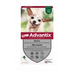 Advantix Très Petit Chien De 1,5 à 4 Kg