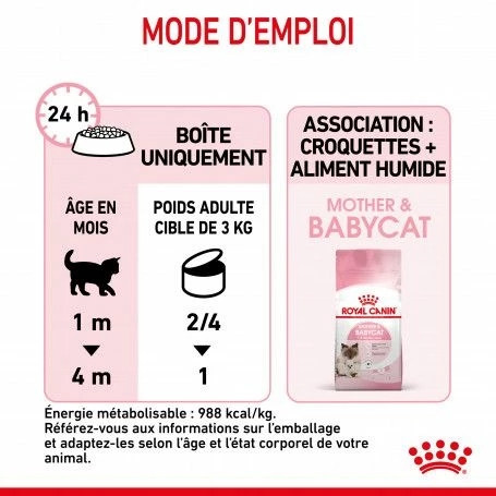 ROYAL CANIN Cat Mother & Babycat Boîte – Image 2