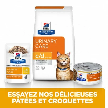 C/D Urinary Multicare Sachet Repas Pour Chat Poulet – Image 3