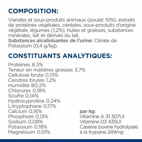 C/D Urinary Stress Multicare Mijotés Pour Chat Poulet & Légumes – Image 8