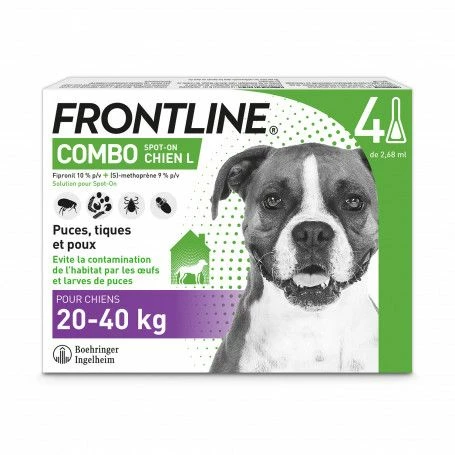 Boehringer Ingelheim Frontline Combo Chien De 20 à 40 Kg – Image 2