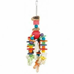 Materiel Jouet Oiseau : Jouet Naturel En Bois, Corde Et Liège