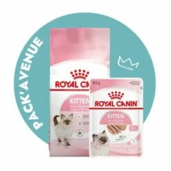 Pack'Avenue Royal Canin CAT KITTEN 10KG Avec Mousse En Sachet Repas