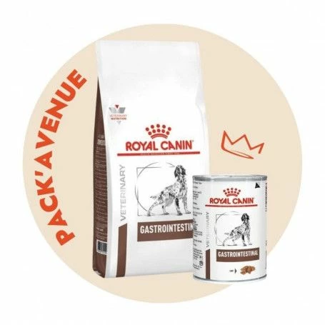Pack'Avenue Royal Canin Dog Gastro Intestinal Sac 15kg Avec 12 Boîtes