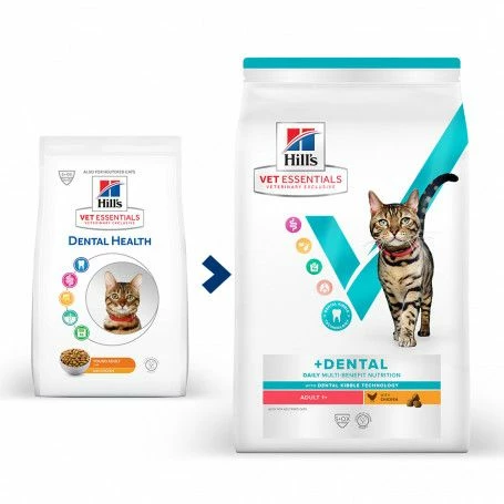 Vet Essentials Chat Multi-Benefit + Dental Adult 1+ Poulet – Image 3