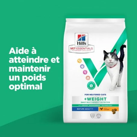 Vet Essentials Chat Multi-Benefit + Weight Mature 7+ Poulet – Image 3