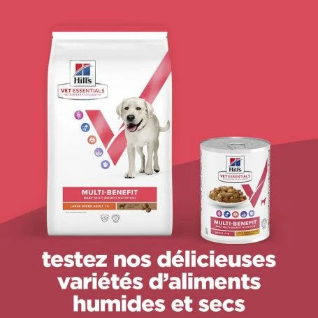 Vet Essentials Chien Multi-Benefit Adult + Large Breed Agneau & Riz – Image 4