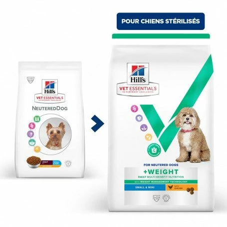 Vet Essentials Chien Multi-Benefit + Weight Adult 1+ Small & Mini Poulet – Image 3