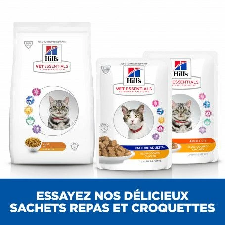 Vet Essentials Feline Mature Adult 7+ Poulet Sachet Repas – Image 5