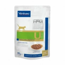 Virbac Veterinary HPM Chat Urology Dissolution & Prévention Sachets Repas